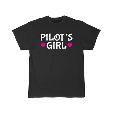 Pilot's Girl Cute Pilot Wife Girlfriend T-shirt T-SHIRT THE AV8R